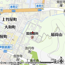 岐阜県岐阜市末広町周辺の地図
