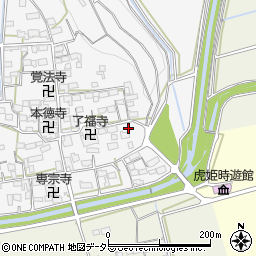 滋賀県長浜市中野町351周辺の地図
