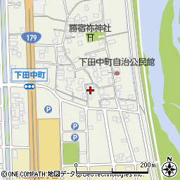 鳥取県倉吉市下田中町137周辺の地図