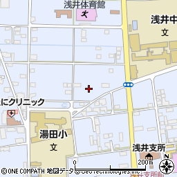 滋賀県長浜市内保町2570周辺の地図