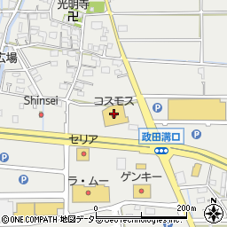 岐阜県本巣市政田1330周辺の地図