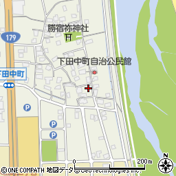 鳥取県倉吉市下田中町141周辺の地図