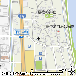 鳥取県倉吉市下田中町266周辺の地図