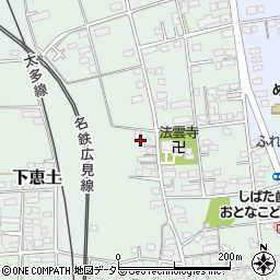 岐阜県可児市下恵土520周辺の地図