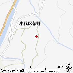 兵庫県美方郡香美町小代区茅野453周辺の地図