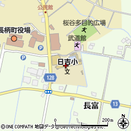 長柄町立日吉小学校周辺の地図