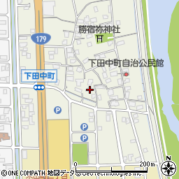 鳥取県倉吉市下田中町134周辺の地図