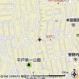 平戸ハイツ周辺の地図