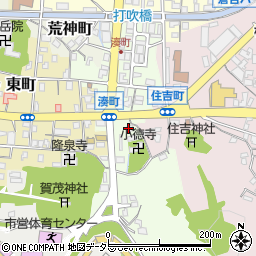 鳥取県倉吉市湊町458周辺の地図