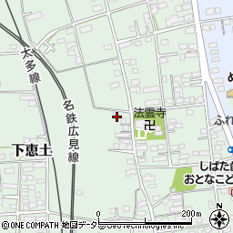 岐阜県可児市下恵土400周辺の地図