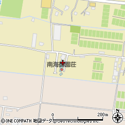 千葉県長生郡白子町中里3596周辺の地図