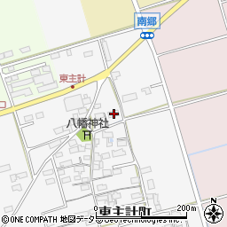 滋賀県長浜市東主計町158周辺の地図