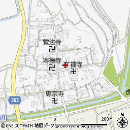 滋賀県長浜市中野町540周辺の地図