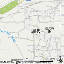 岐阜県揖斐郡池田町藤代750-1周辺の地図