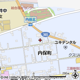 滋賀県長浜市内保町2767周辺の地図