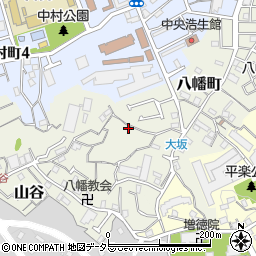 神奈川県横浜市南区八幡町81周辺の地図