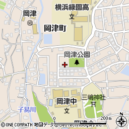 神奈川県横浜市泉区岡津町2705周辺の地図