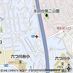 横濱亭本社ビル周辺の地図