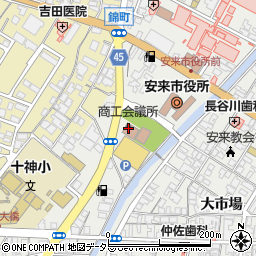 安来テクノグループ周辺の地図