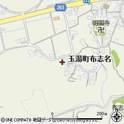 島根県松江市玉湯町布志名344周辺の地図