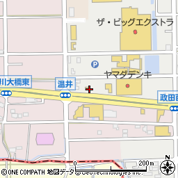 岐阜県本巣市政田1938-1周辺の地図