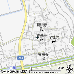 滋賀県長浜市中野町595周辺の地図