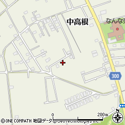 千葉県市原市中高根1378-180周辺の地図