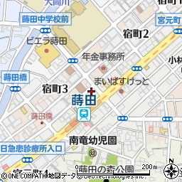 ライズ　児童デイサービス蒔田駅前周辺の地図