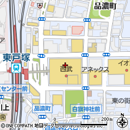 スターバックスコーヒー 西武東戸塚S.C.店周辺の地図