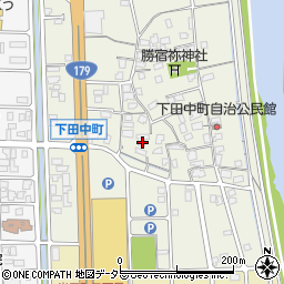 鳥取県倉吉市下田中町283周辺の地図