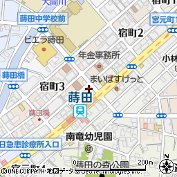 神奈川県横浜市南区宮元町3丁目53周辺の地図