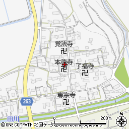 滋賀県長浜市中野町591周辺の地図