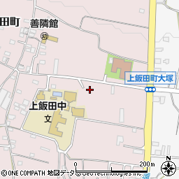 神奈川県横浜市泉区上飯田町2278周辺の地図