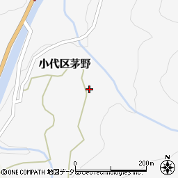 兵庫県美方郡香美町小代区茅野451周辺の地図