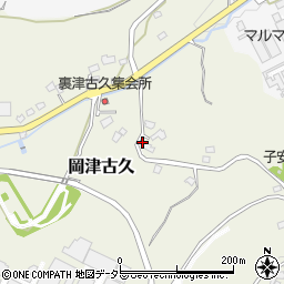 神奈川県厚木市岡津古久312-1周辺の地図