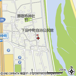 鳥取県倉吉市下田中町152周辺の地図