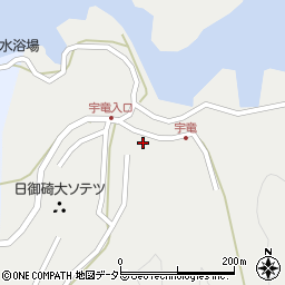 島根県出雲市大社町宇龍158周辺の地図
