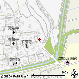 滋賀県長浜市中野町557周辺の地図