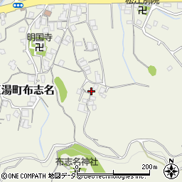 島根県松江市玉湯町布志名233周辺の地図