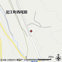 鳥取県米子市淀江町西尾原417周辺の地図