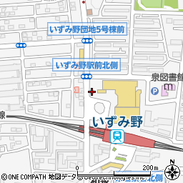 泉警察署いずみ野駅前交番周辺の地図
