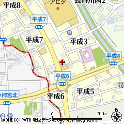 はま寿司岐阜北方店周辺の地図
