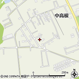 千葉県市原市中高根1378周辺の地図