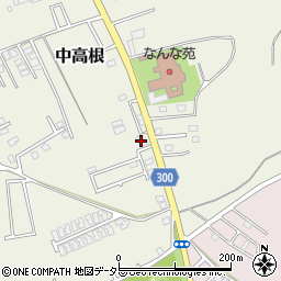 千葉県市原市中高根1873周辺の地図