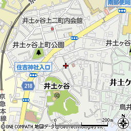 神奈川県横浜市南区井土ケ谷上町周辺の地図