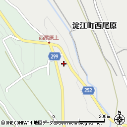 鳥取県米子市淀江町西尾原78周辺の地図