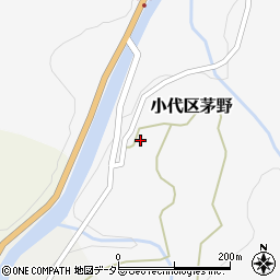 兵庫県美方郡香美町小代区茅野512周辺の地図