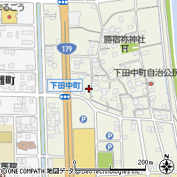 鳥取県倉吉市下田中町281周辺の地図