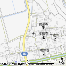 滋賀県長浜市中野町601周辺の地図