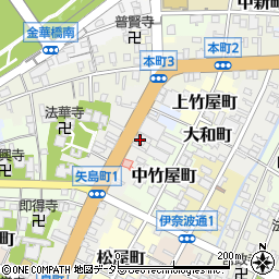 川島治療院周辺の地図
